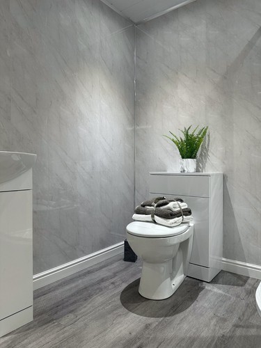 Grey marble 8mm - grey,