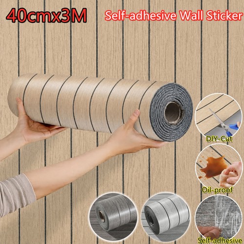 15m self adhesive wood - self-adhesive, 3d