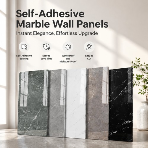 10pcs self adhesive marble - 10pcs, self-adhesive